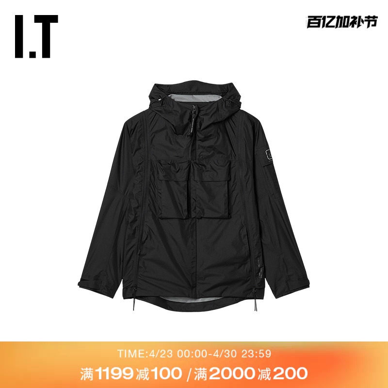 IT C.P.COMPANY男装连帽拉链夹克新款酷感户外风休闲外套10400AMQ