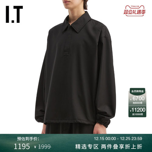 ITSOPH.SOPHNET.翻领长袖上衣