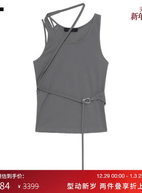 IT HELIOT EMIL女装圆领背心新款甜酷辣妹风袢带装饰内搭W91223XN