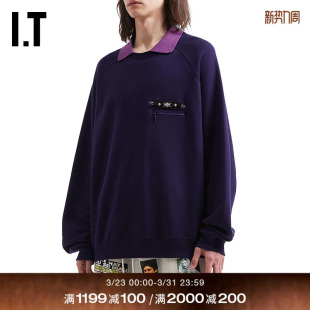 时尚 宽松翻领卫衣新款 ARCHIVES男装 潮流套头上衣1JL312MQ TOGA