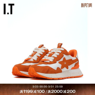 STA联名女款 BAPE 系带运动鞋 新款 活力动感拼色拼接休闲鞋 BAPY