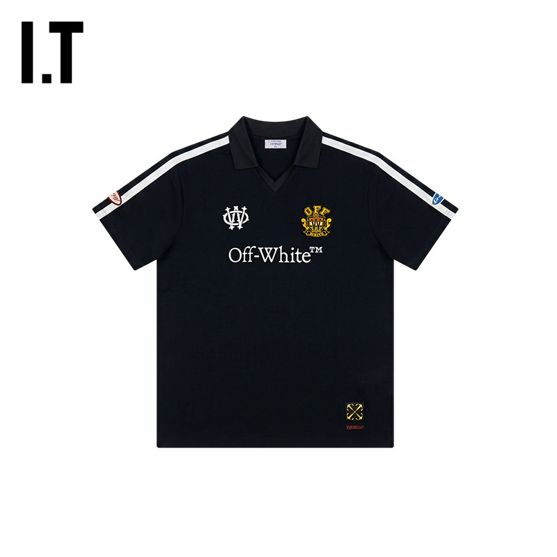 OFF-WHITE™翻领短袖T恤