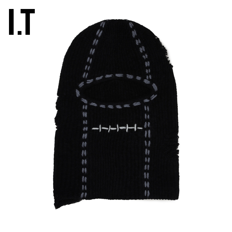ITPHINGERIN针织头套针织帽