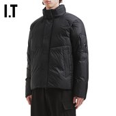 立领羽绒外套新款 C.P.COMPANY男装 潮流酷感纯色羽绒服10467AMP