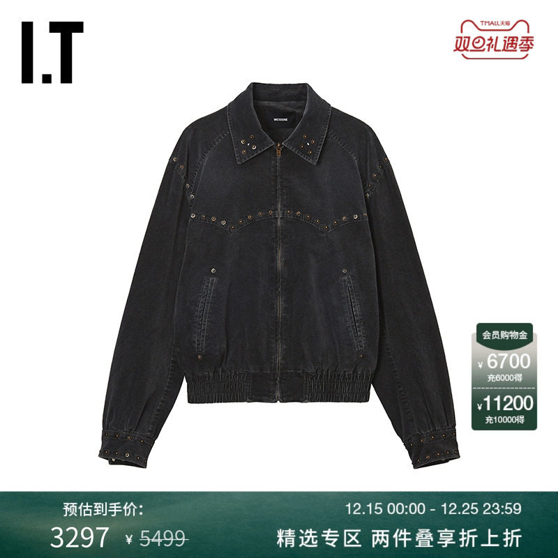 ITWe11Done翻领拉链休闲夹克