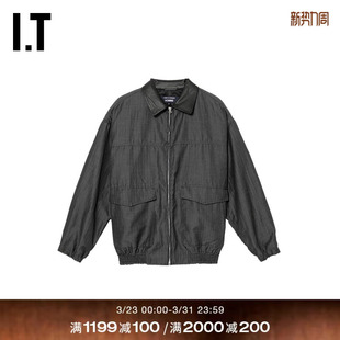 CDG HOMME男装 COMME GARCONS 拼接翻领拉链夹克帅气型男 des