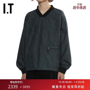 T恤新款 V领长袖 ARCHIVES男装 复古质感宽松上衣2FL313MP TOGA