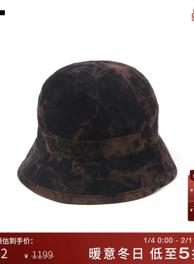 IT 日本CA4LA男款圆顶渔夫帽新款潮流有型盆帽水桶帽男帽U00417MP