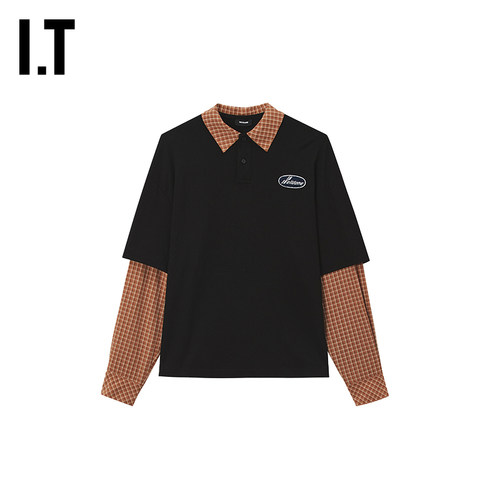 ITWe11Done假两件polo衫