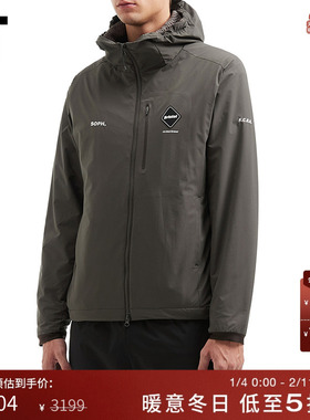 IT F.C.REAL BRISTOL男装连帽拉链夹克新款户外运动风休闲外套