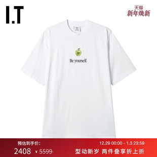 T恤新款 圆领短袖 个性 时尚 TR350WXP 苹果印花半袖 VETEMENTS女装