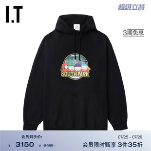 670BXO VETEMENTS女装 廓形连帽卫衣新款 潮流趣味卡通印花连帽衫