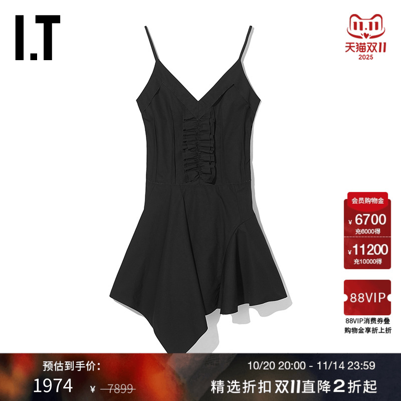 ITCommission吊带连衣裙