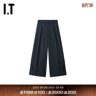 西装 裤 新款 长裤 阔腿裤 帅气有型宽松西裤 06AMINMQ NULLUS男装