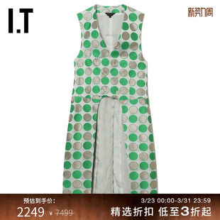 des GARCONS HOMME 彩色波点长款 COMME PLUS男装 马甲外搭 CDG