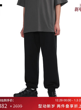 IT We11Done男装束脚运动裤新款简约活力宽松休闲卫裤长裤993UBK