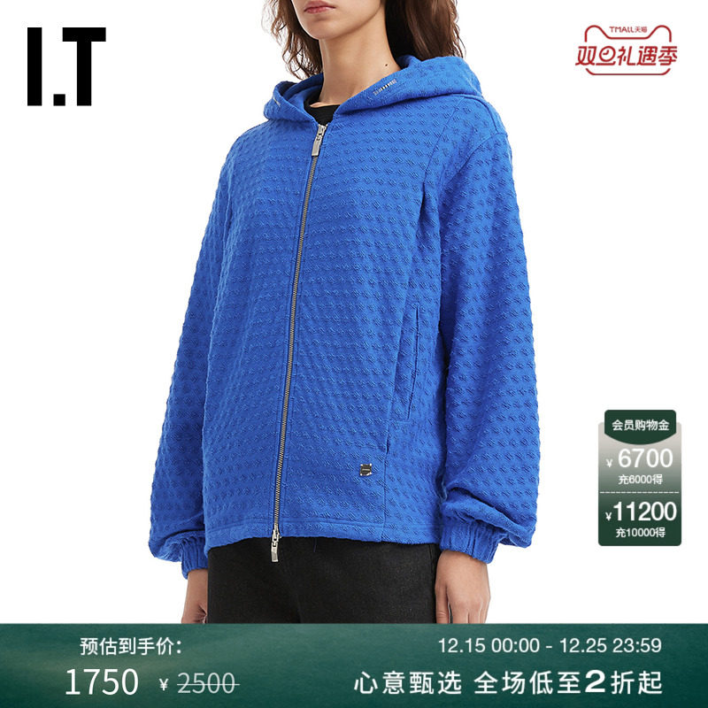 ITADERerror连帽拉链夹克