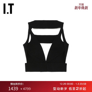 挖剪镂空内衣新款 Owens女款 性感热辣露脐胸衣067T09XM Rick