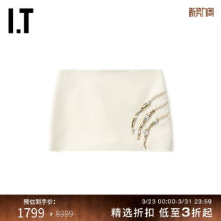 摩登甜酷钻饰镂空西装 半身裙超短裙新款 Nyc女装 裙02171XL Area