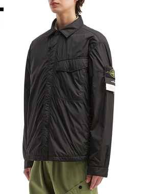 IT STONE ISLAND男装翻领拉链夹克新款酷感型男休闲外套6S0A23MP