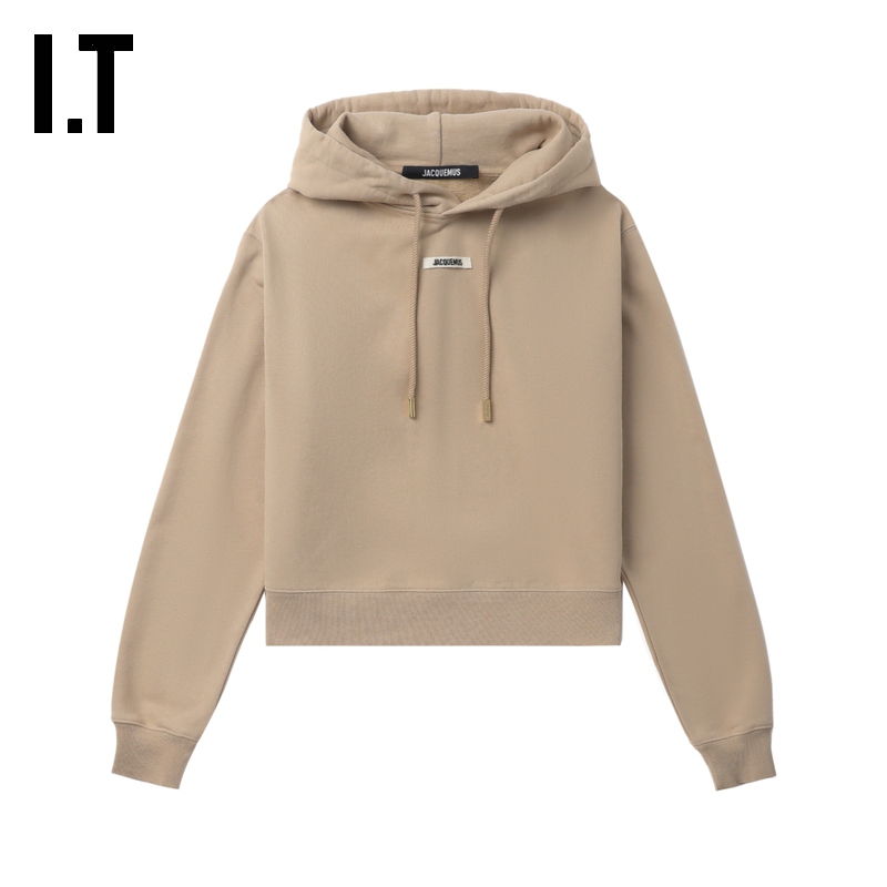 ITJACQUEMUS纯色连帽卫衣