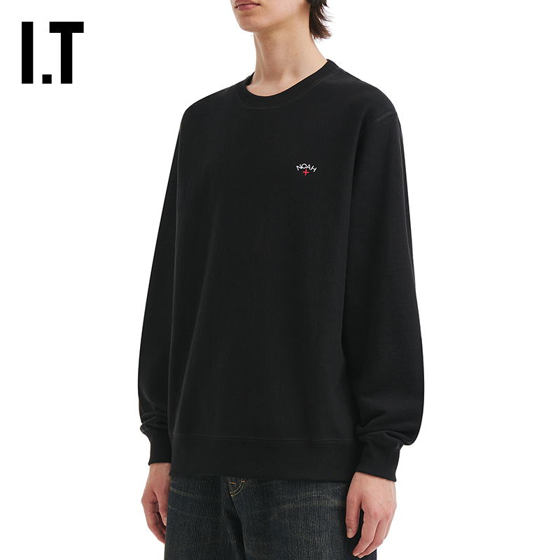 ITNOAH宽松圆领卫衣基础休闲风