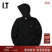 COMME 拉链连帽卫衣2019秋季 des GARÇONS PLAY女装 新品 253XB