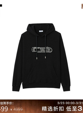 OFF-WHITE™男装新款休闲连帽卫衣个性潮流连帽衫上衣0O1072MP