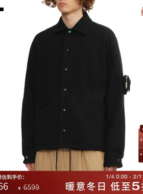 IT TOGA ARCHIVES男装翻领排扣夹克新款复古有型纯色外套2FC320MP