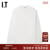 JIL SANDER女装 圆领长袖 T恤新款 简约日常纯色内搭上衣143J20XO