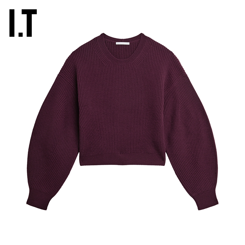 ithelmutlang羊毛衫时尚圆领