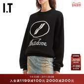 个性 毛衣507UBKXQ 新款 时尚 We11Done女装 宽松圆领针织衫