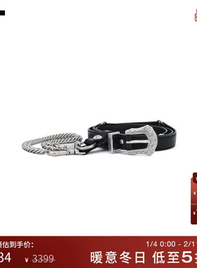 IT TOGA ARCHIVES女款可调节皮带腰带新款复古质感配搭小物921BLP