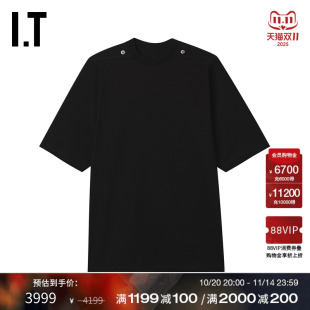 圆领短袖 Owens男装 T恤新款 简约基础款 9BAES2MP 纯色半袖 Rick