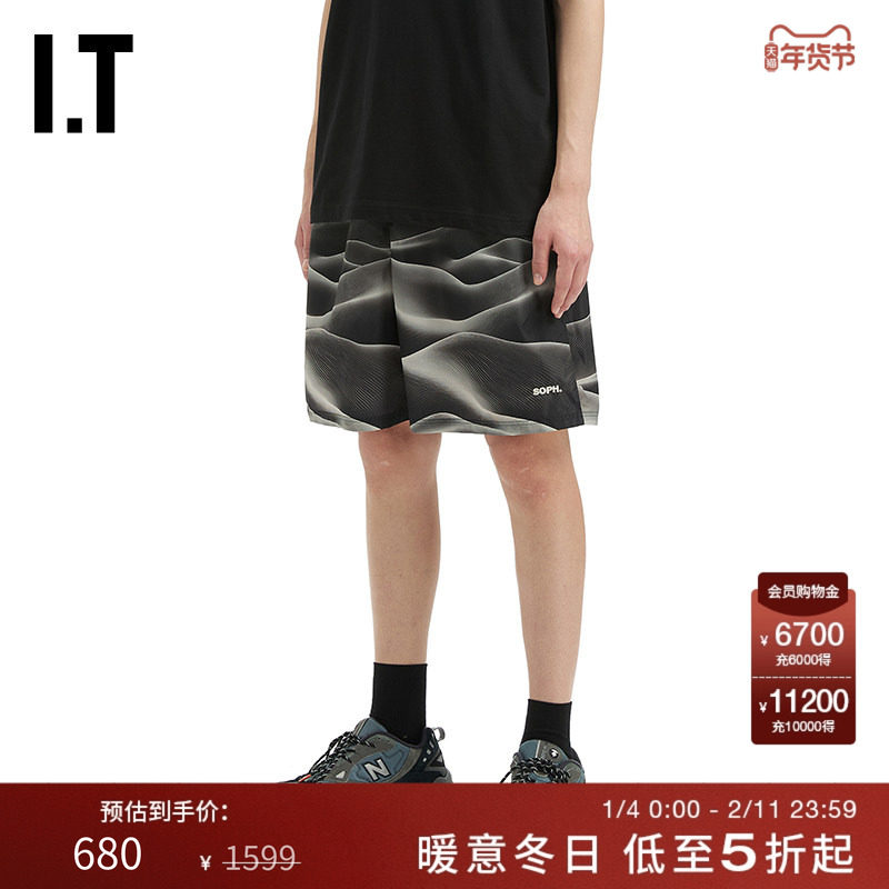 IT F.C.REAL BRISTOL男装宽松休闲短裤新款酷感活力运动裤252011M,男装,短裤,淘宝优惠券,粉丝福利购,淘宝优惠卷