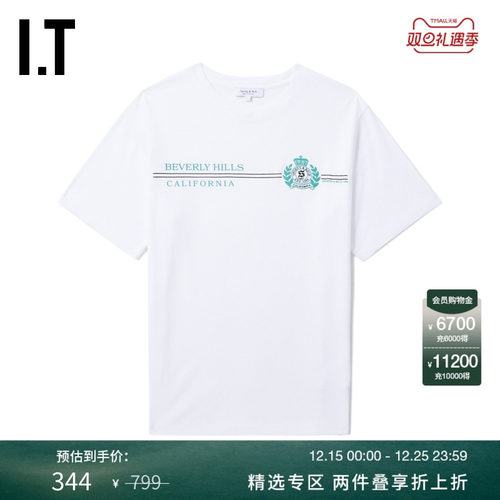 ITSporty&Rich宽松短袖T恤