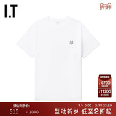 Maison 狐狸头装 Kitsune女装 宽松短袖 T恤新款 饰圆领半袖 11SSXO