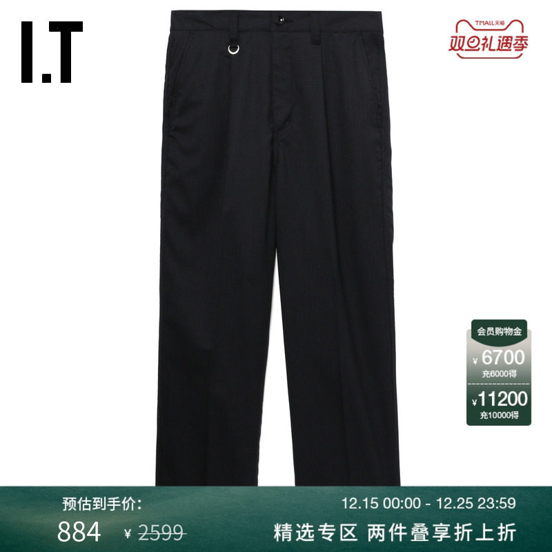ITSOPH.SOPHNET.纯色西装裤