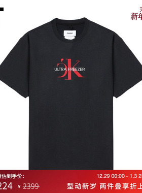 IT doublet男装圆领短袖T恤新款简约休闲基础宽松半袖9CS391MP