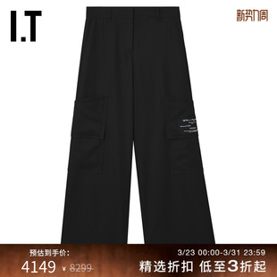 工装 WHITE™女装 裤 宽松直筒裤 260000 新款 OFF