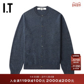 CDG GARCONS川久保玲情侣款 PLAY COMME des 圆领羊毛针织开衫