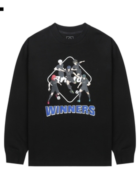 IT F.C.REAL BRISTOL|蓝色监狱联名系列男装长袖T恤新款圆领上衣