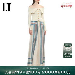 ZIMMERMANN女装 几何图案拼色休闲裤 阔腿裤 新款 4021PCXQ 长裤