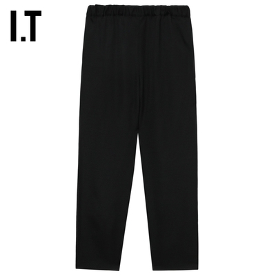 IT合身锥形裤九分裤时尚通勤