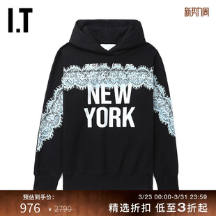 Lim女装 Phillip 连帽卫衣新款 甜酷蕾丝装 10023UXM 饰连帽衫 3.1