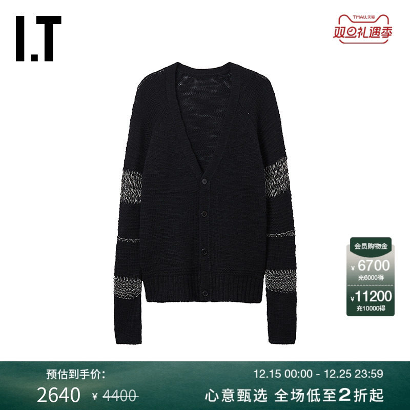 ITYohjiYamamotoV领针织开衫