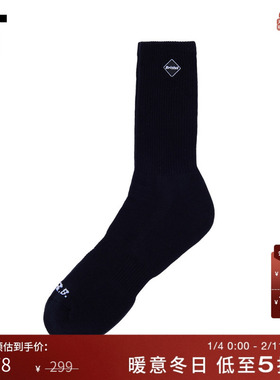 IT F.C.REAL BRISTOL男款中筒袜新款简约基础休闲袜男袜252122MP