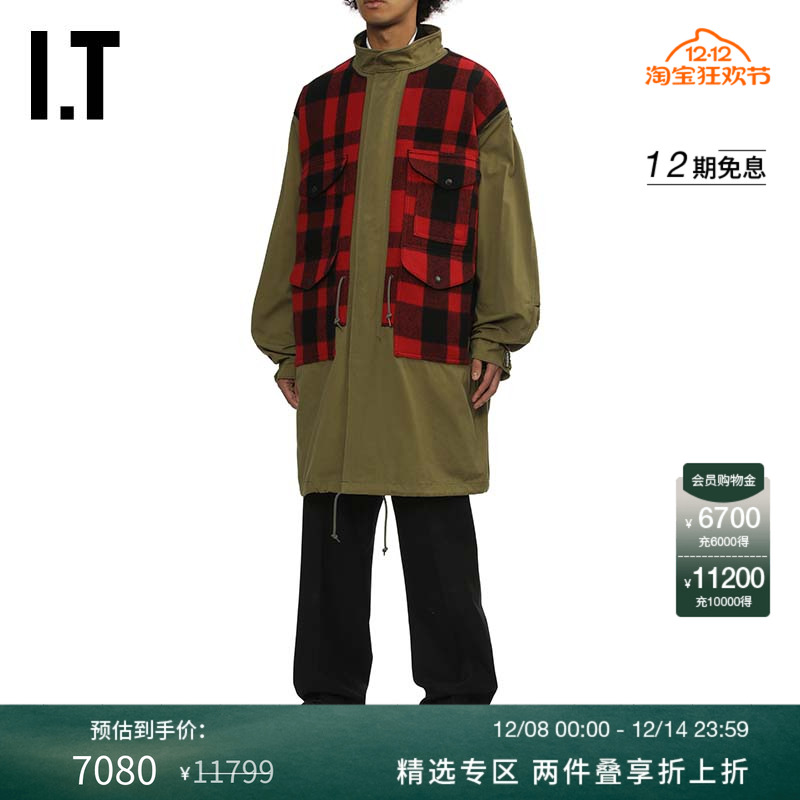 ITJUNYAWATANABE中长款大衣