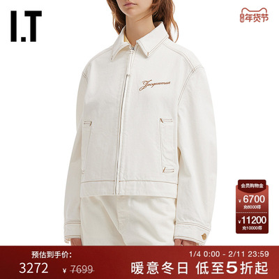 ITJACQUEMUS翻领拉链牛仔夹克