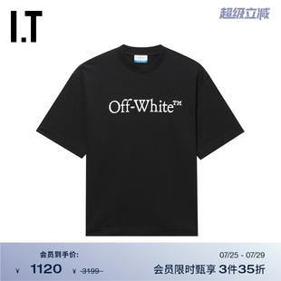 VIRGIL OFF 简约基础款 宽松短袖 ABLOH™男装 WHITE T恤新款